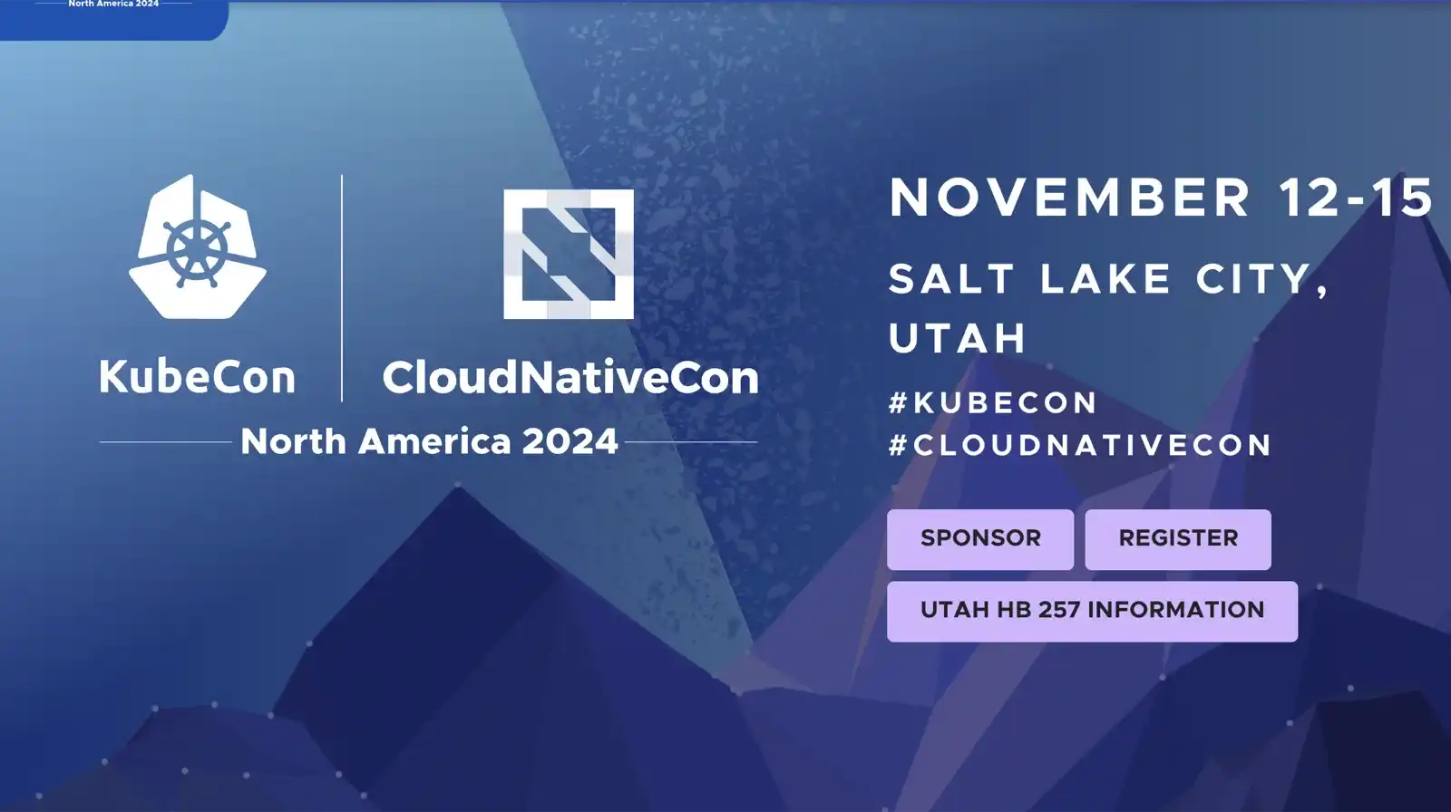 KubeCon + CloudNativeCon NA Salt Lake City, Utah 2024